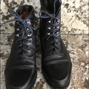 Enzo Angiolini Peeky Blinder Ankle Boots Size 7.5